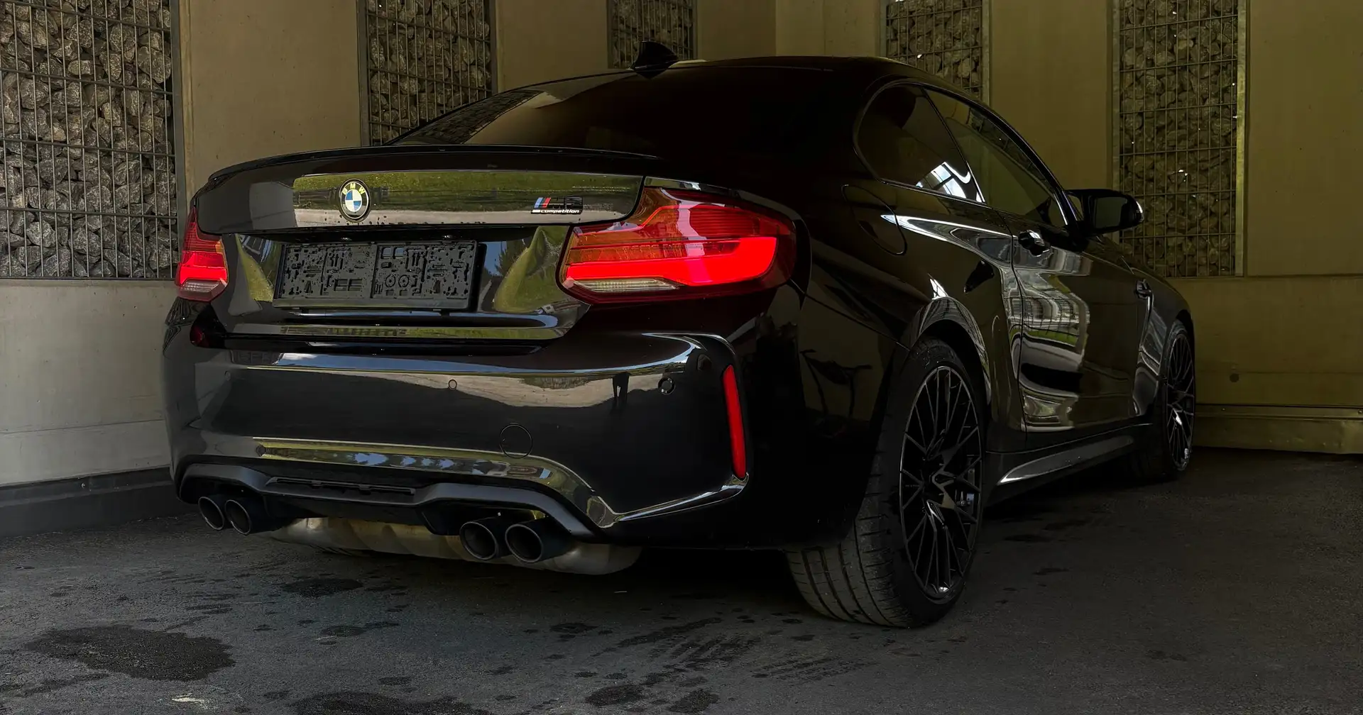 BMW M2 M2 Competition DKG Coupé Aut Schwarz - 2