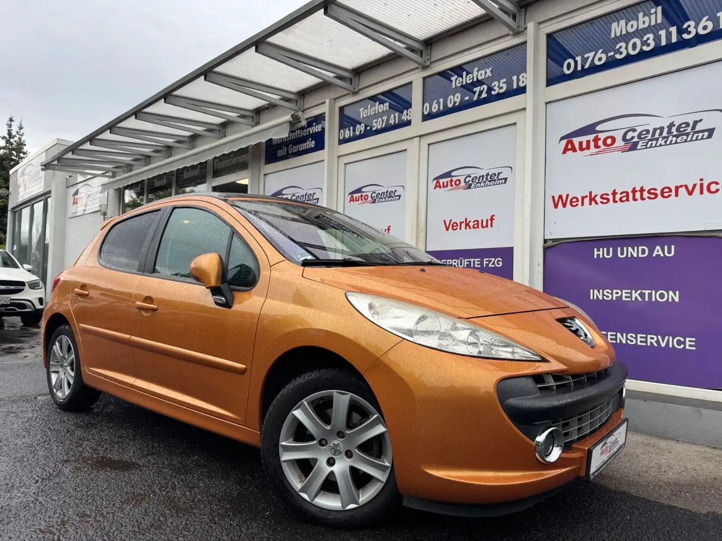 Peugeot 207 Sport 1.6 *Klima*Schbdach*Tempomat*PDC*MFL* Orange - 1