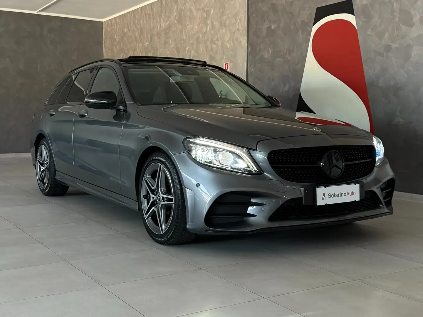 Mercedes-Benz C 220 Classe C-S205 SW d Premium Plus-Tetto-Virtual Grey - 1