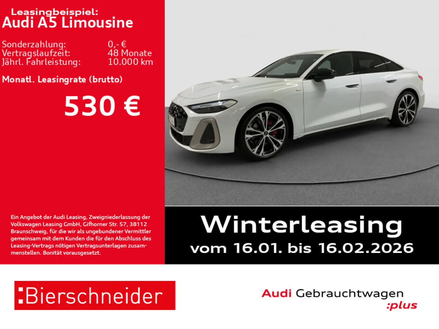 Audi A5 A5 Lim TFSI 2x S-Line 20 AHK MATRIX Weiß - 1