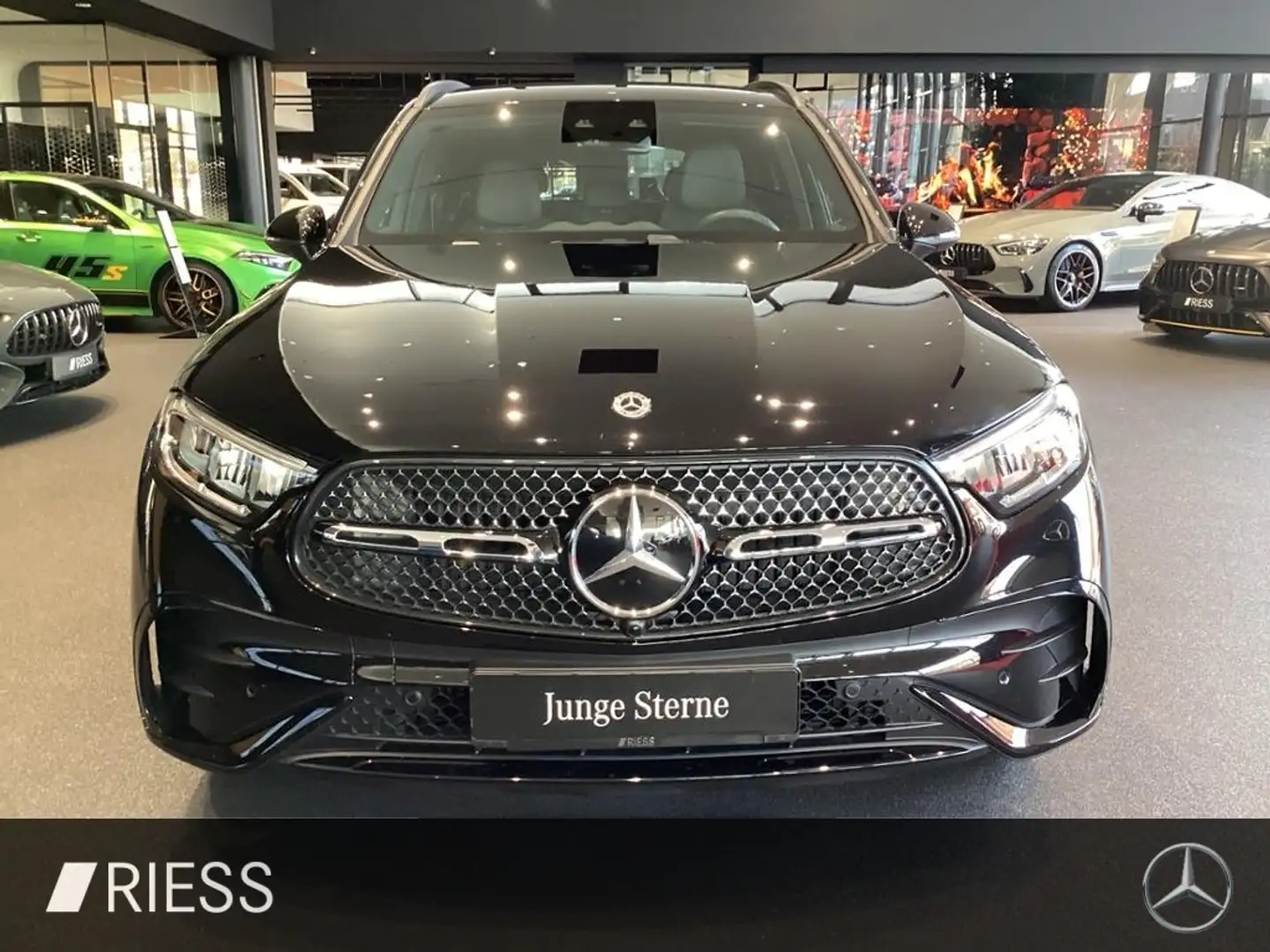 Mercedes-Benz GLC 220 d 4M AMG+AHK+Distronic+NightPaket+MBUX++ Schwarz - 2