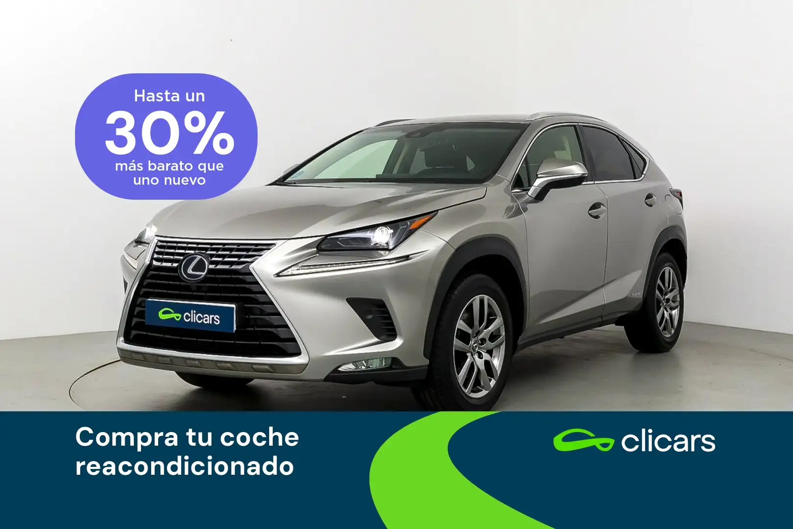 Lexus NX 300 300h Executive 4WD Plateado - 1