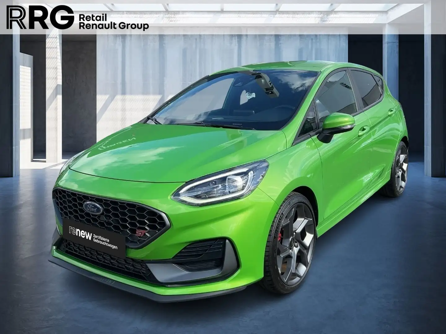 Ford Fiesta ST Performance Kamera Alcantara Navi Grün - 1