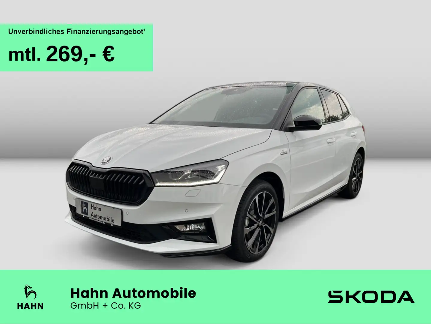 Skoda Fabia Monte Carlo  DSG 17" Infotainment PLUS Weiß - 1