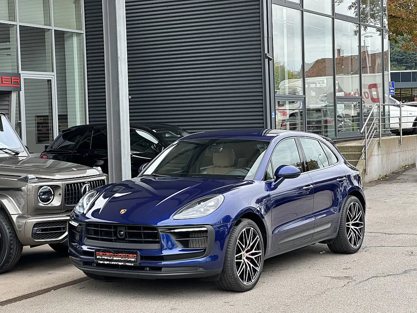 Porsche Macan S III Facelift, AHK, Luft, Bose, Standheizung Blau - 1