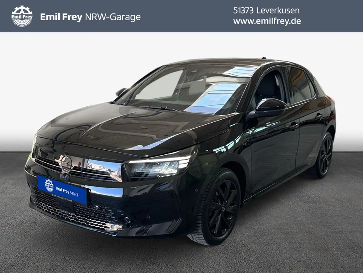 Opel Corsa 1.2 Direct Injection Turbo GS NAVI+LED+PDC+R Noir - 1