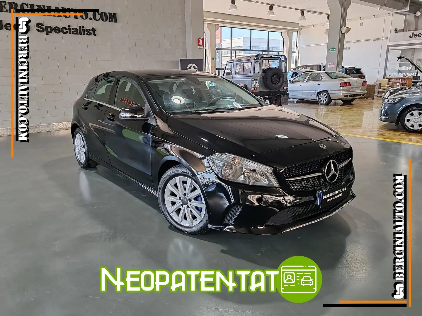 Mercedes-Benz A 180 Classe A - W176 d Sport auto my16 Nero - 2