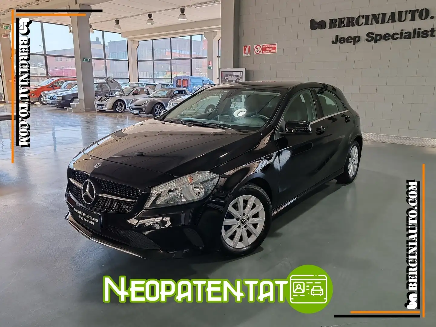 Mercedes-Benz A 180 Classe A - W176 d Sport auto my16 Nero - 1