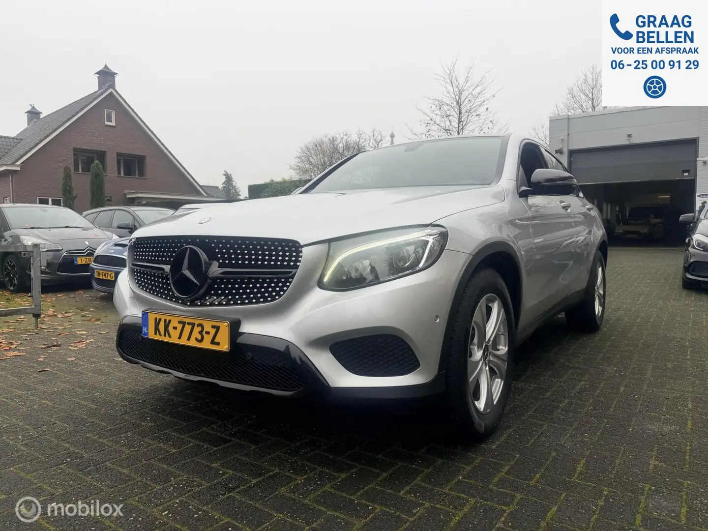 Mercedes-Benz GLC 250 Coupe 4MATIC Edition 1 Navi / Schuifdak / Led / Ca Grau - 1
