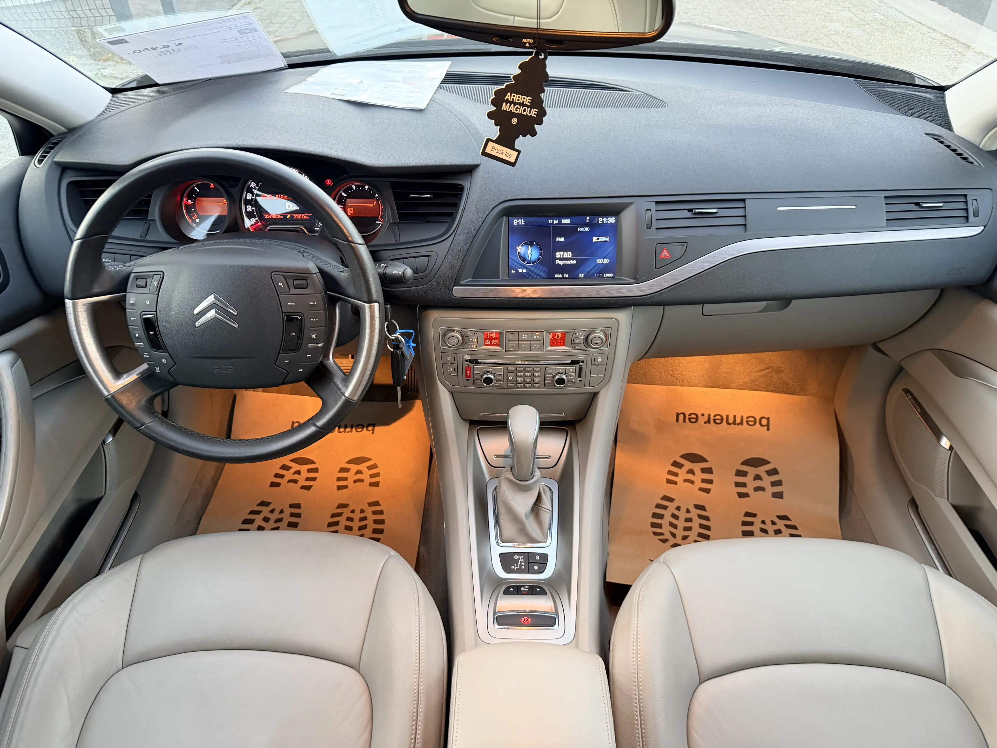 Citroen C5 104000KM 2.0i AUTOMAAT Leder 1st eig GARANTIE — photo 11