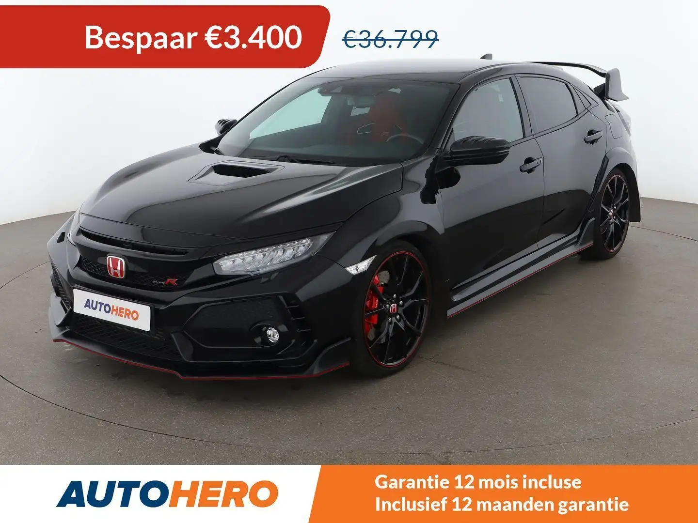 Honda Civic 2.0 VTEC Type-R GT Zwart - 1