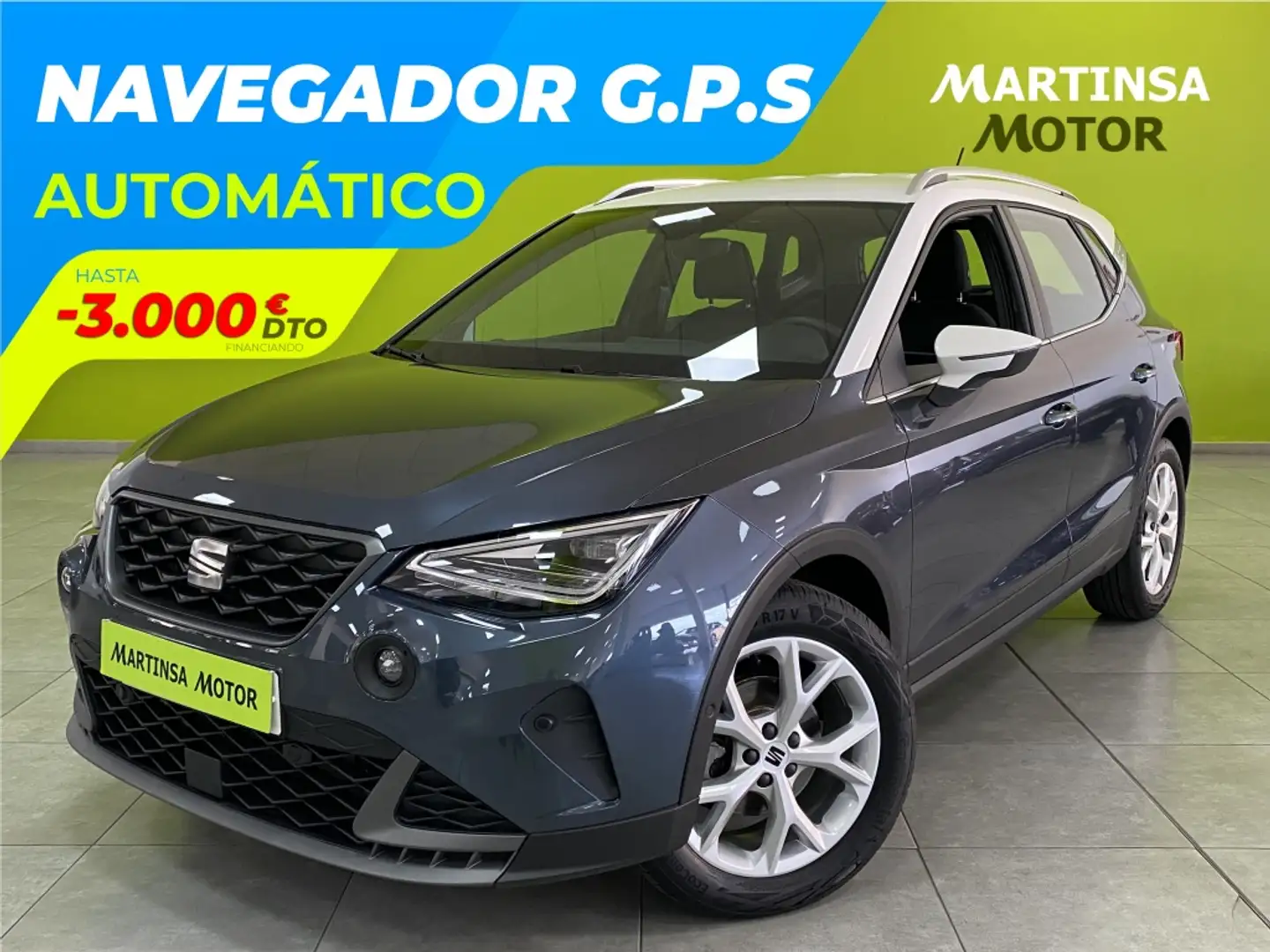 SEAT Arona 1.0 TSI S&S FR DSG7 XM 115 Gris - 1