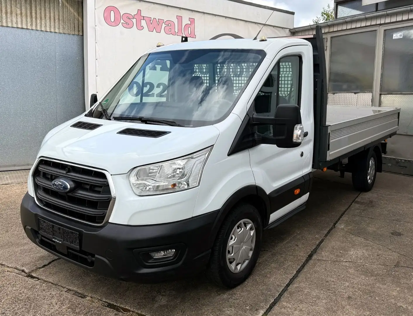 Ford Transit Pritsche 350 L3 Einzelkabine Trend Klima Weiß - 1
