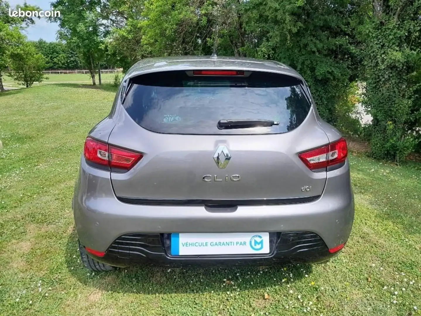 Renault Clio IV 1.5 dCi 90ch energy Intens Garantie 12 mois Gris - 2