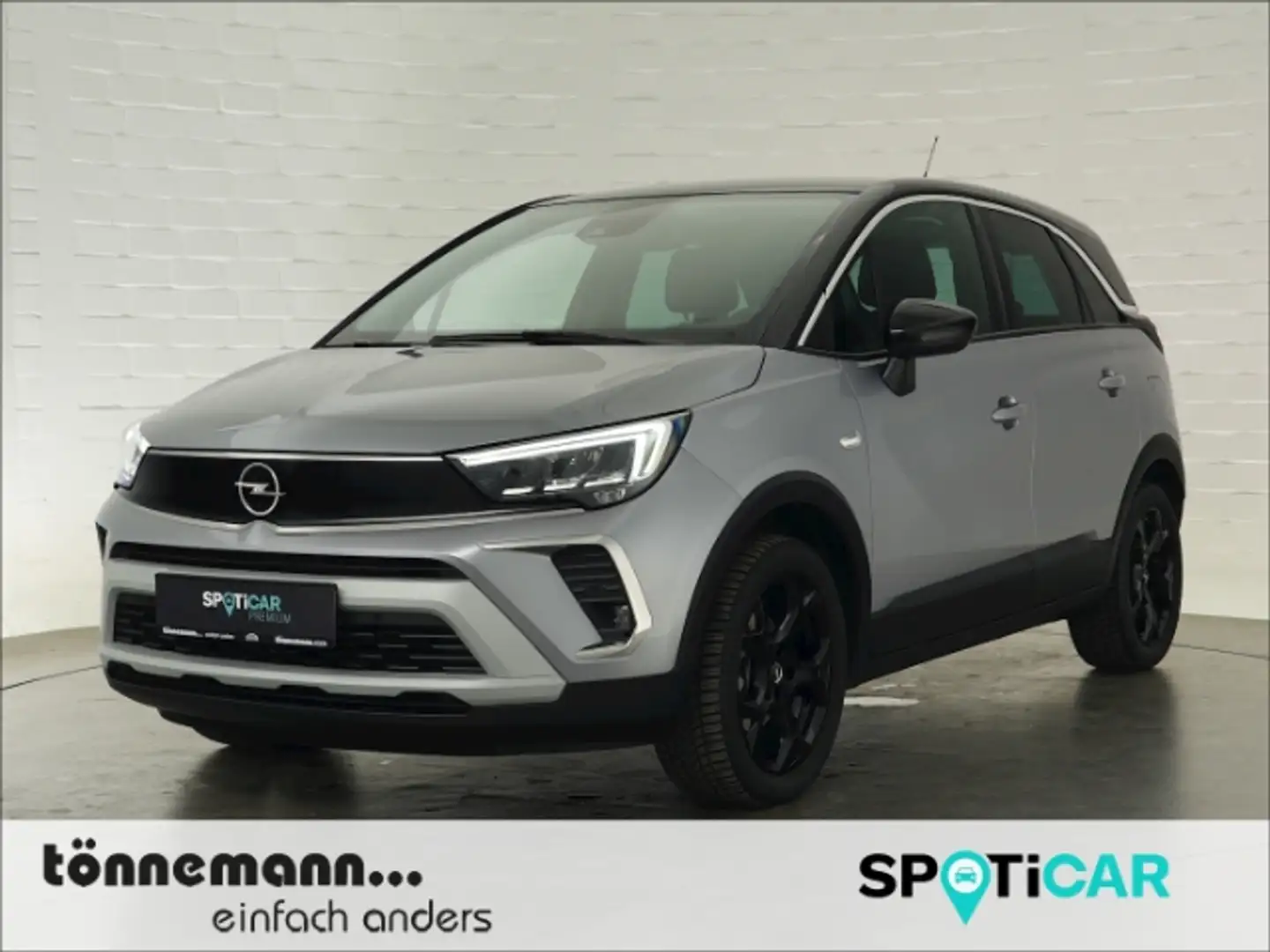 Opel Crossland ELEGANCE PAKET+LED+NAVI+RÜCKFAHRKAMERA+SITZ-/LENKR Grijs - 1