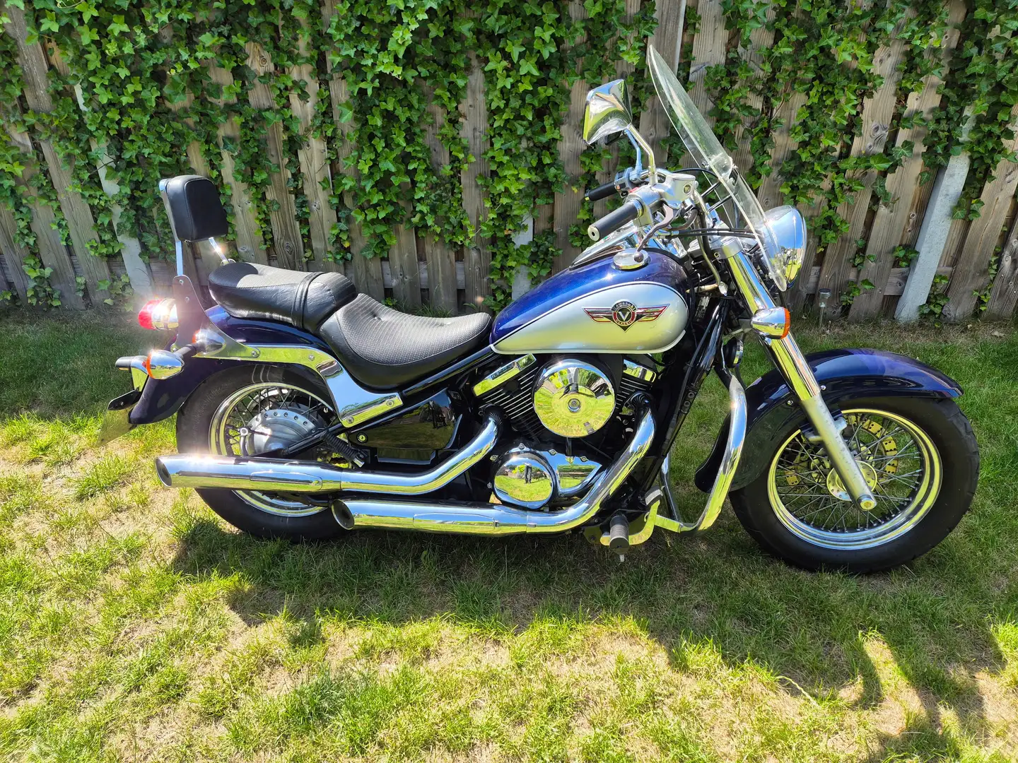 Kawasaki VN 800 Classic Paars - 2