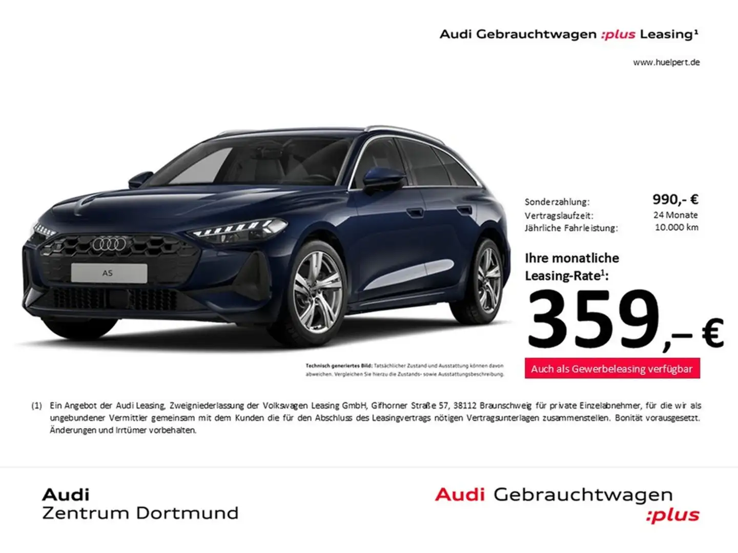 Audi A5 Avant B&O CAM ACC LM18 E-KLAPPE NAVI CARPLAY Blau - 1