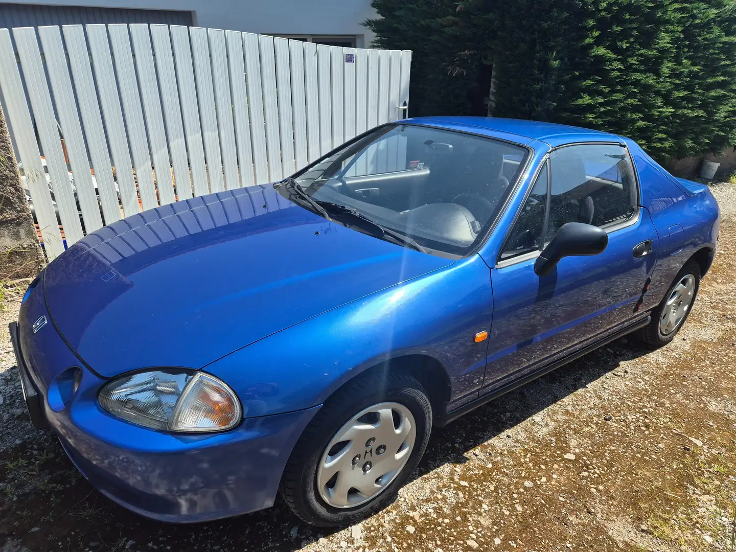 Honda CRX Civic TO Bleu - 1