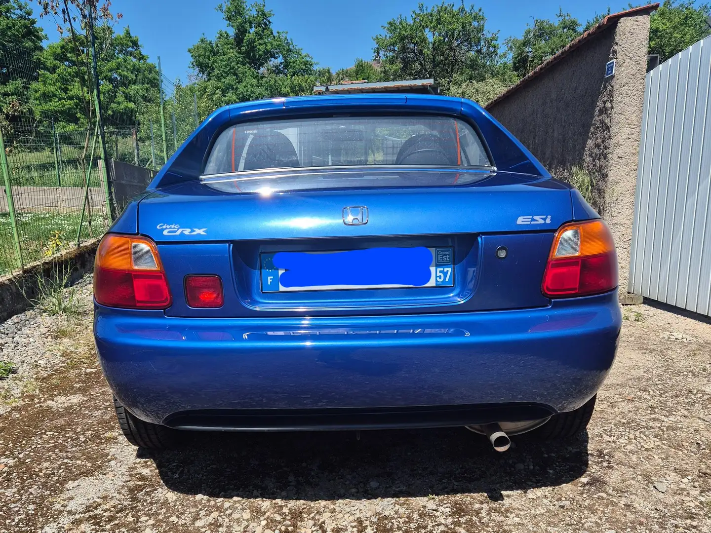 Honda CRX Civic TO Bleu - 2