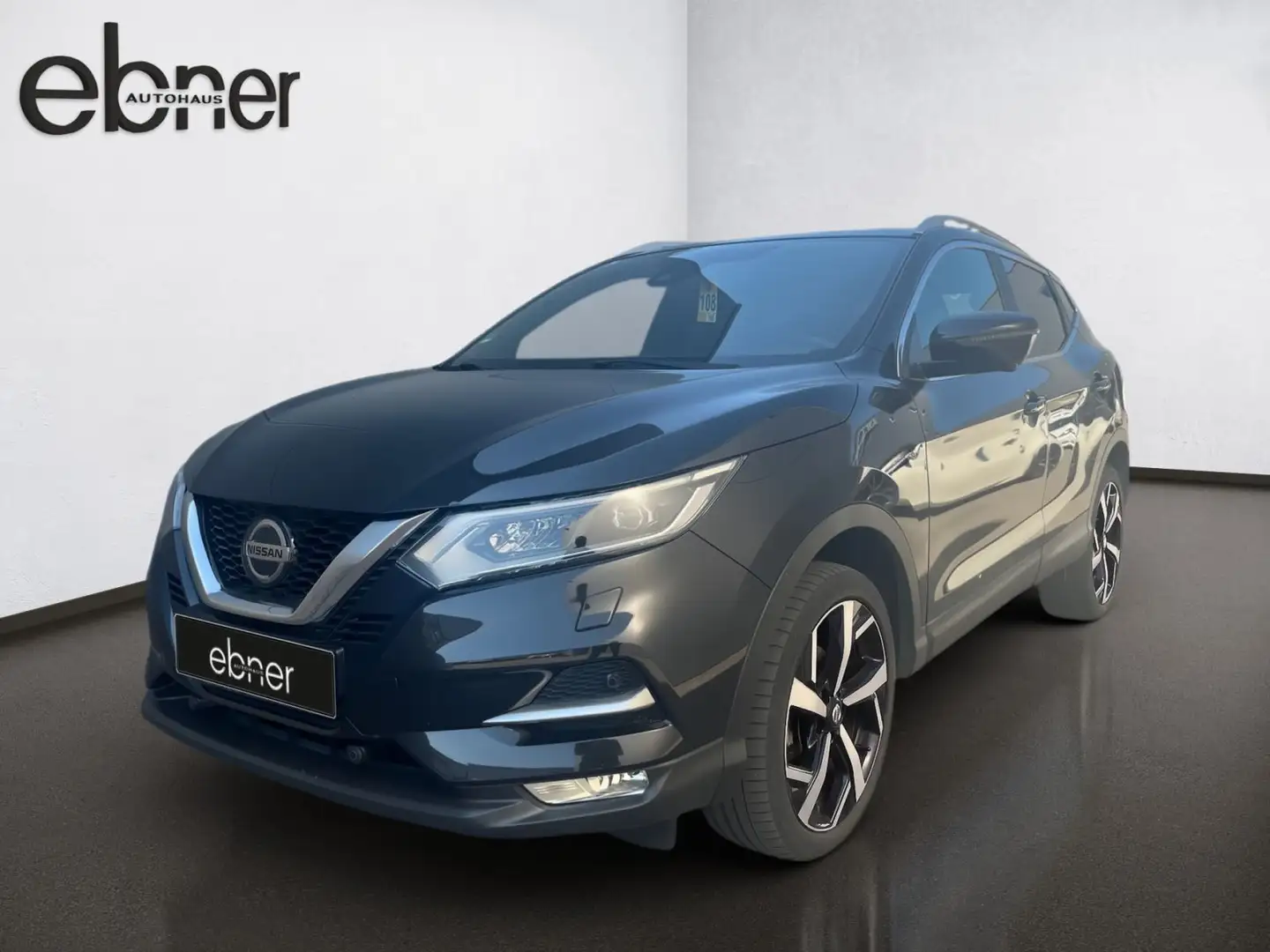 Nissan Qashqai 1.2DIG-T 4x2  Tekna | AHK |  NAVI | Kame Zwart - 2