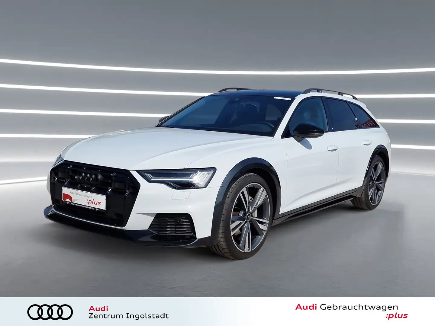 Audi A6 allroad 40 TDI qu HD-MATRIX Pano AHK ACC 21" Weiß - 2