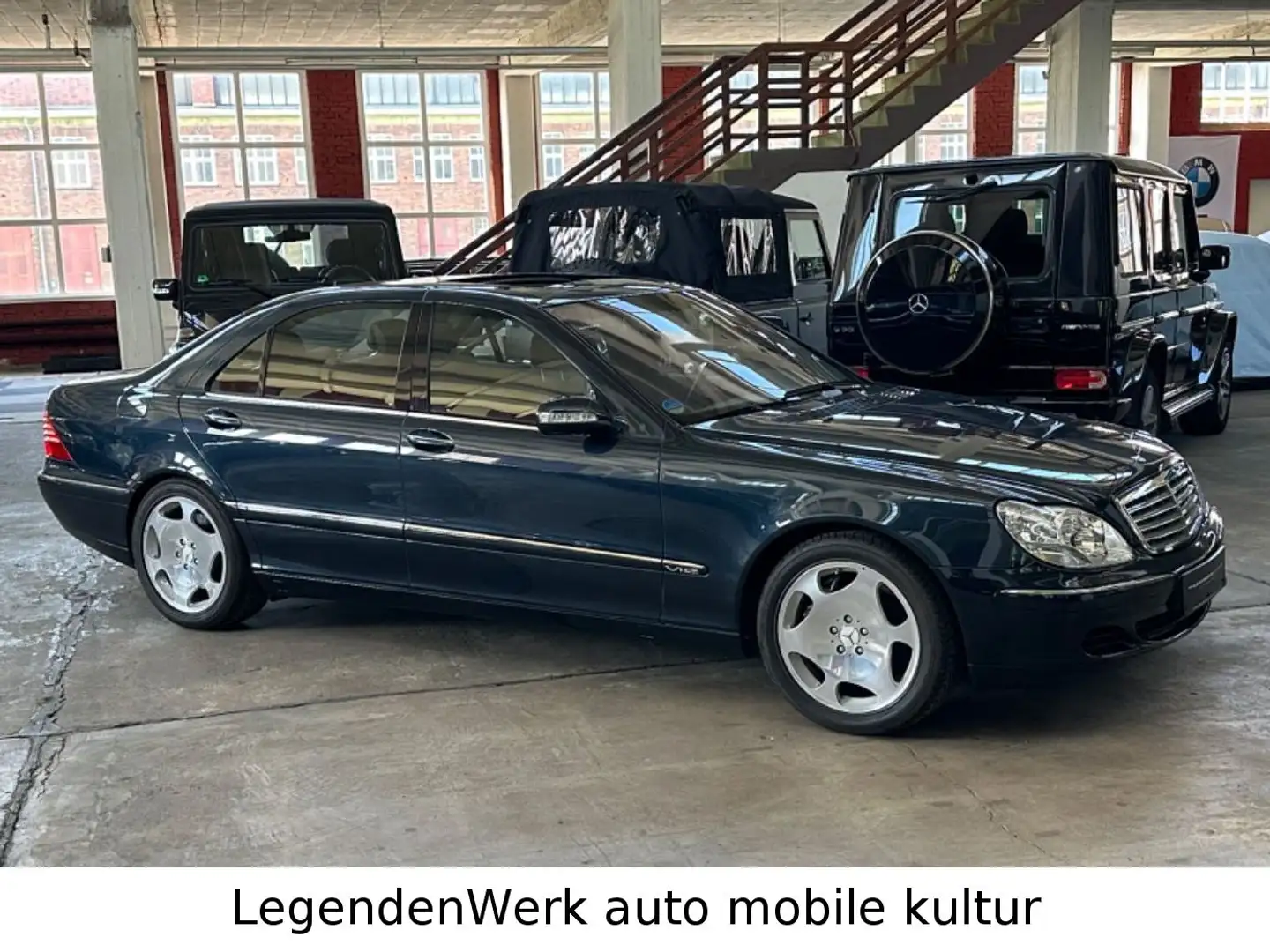 Mercedes-Benz S 600 L Lang W220 wie Jahreswagen Deutschland 2.H Noir - 1