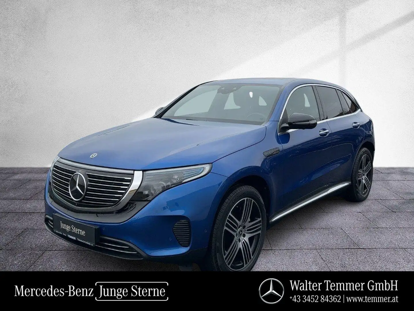Mercedes-Benz EQC 400 4MATIC Prem+ Fahrasisst Distr HeadUp Pano Azul - 1