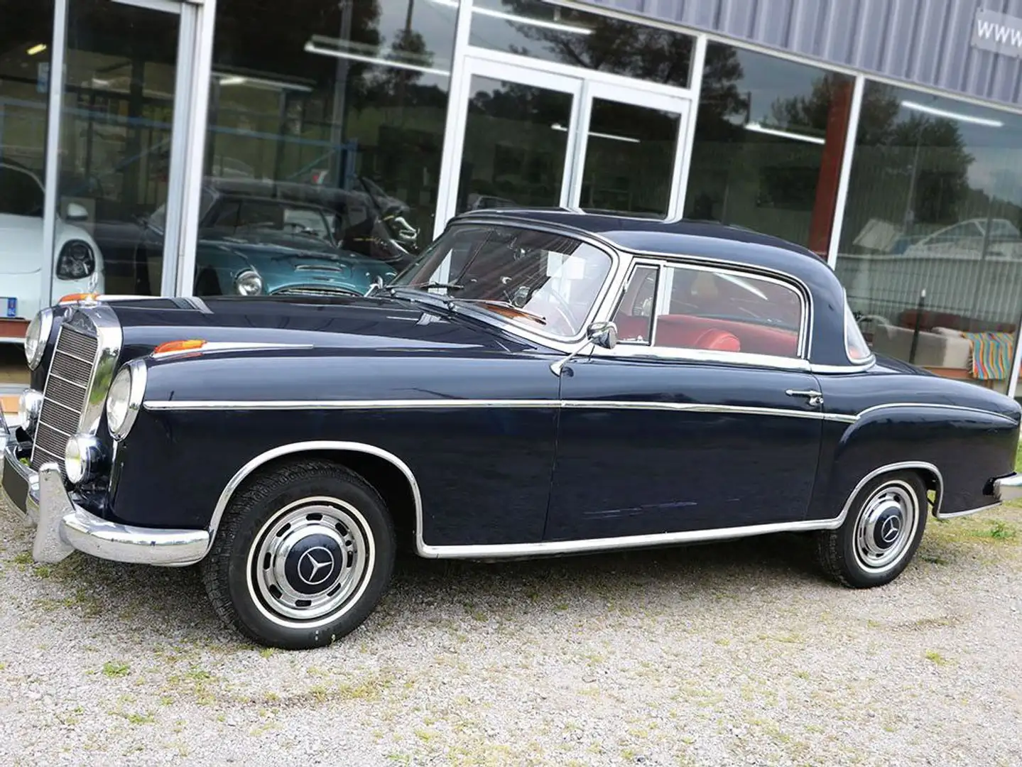Mercedes-Benz 220 220 S Ponton w180 Bleu - 2