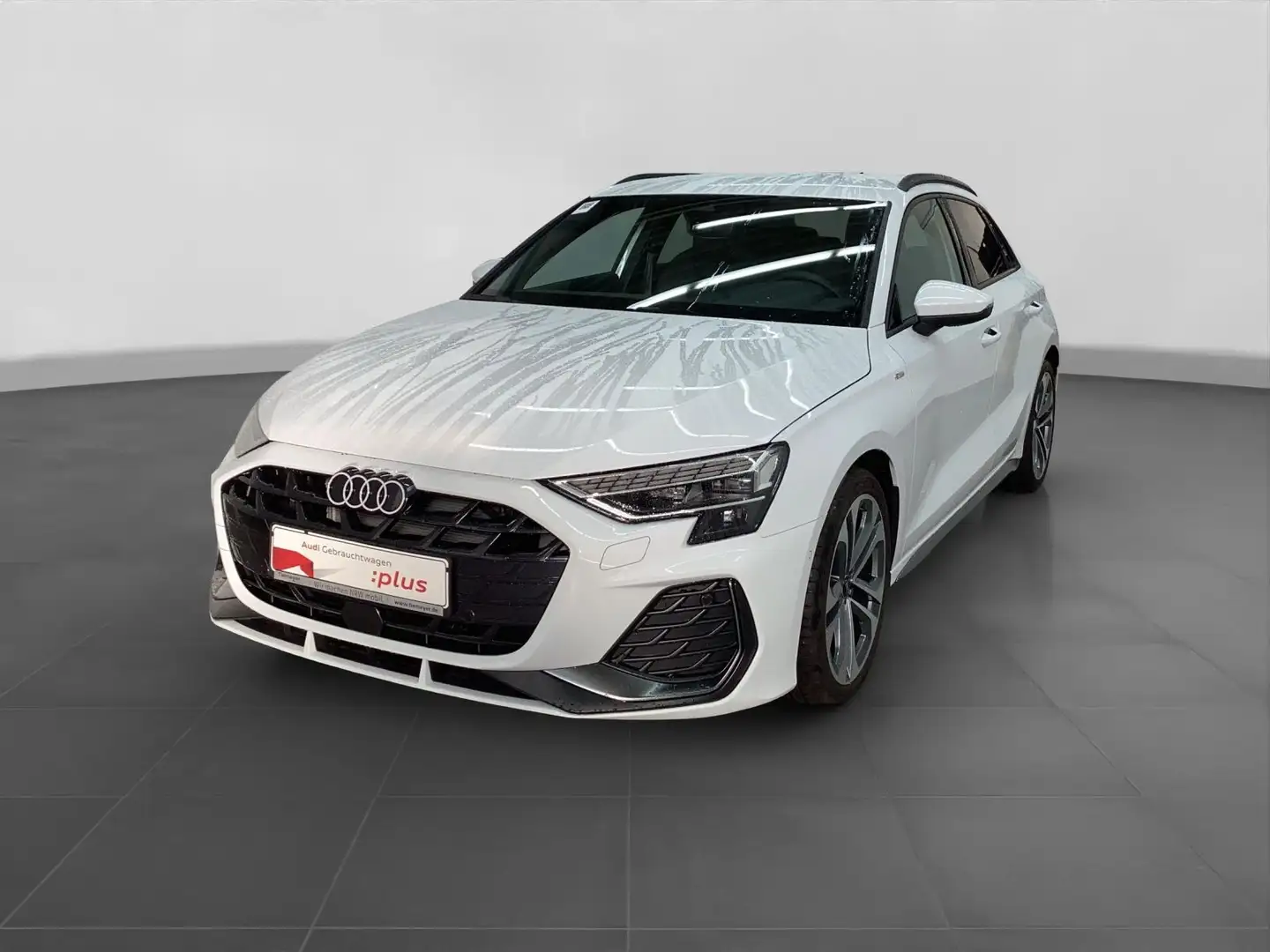 Audi A3 30 TFSI 2x SLINE LEDER SONOS HuD KA Blanc - 2