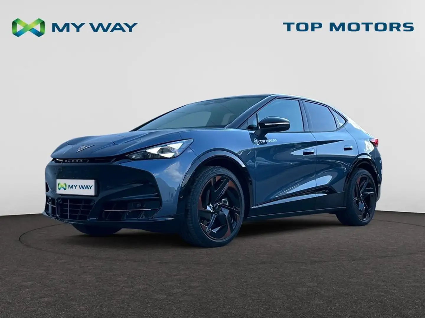 CUPRA Tavascan VZ 77kWh *340pk*AWD*WINTER PACK*DEMO*FULL* Blauw - 1