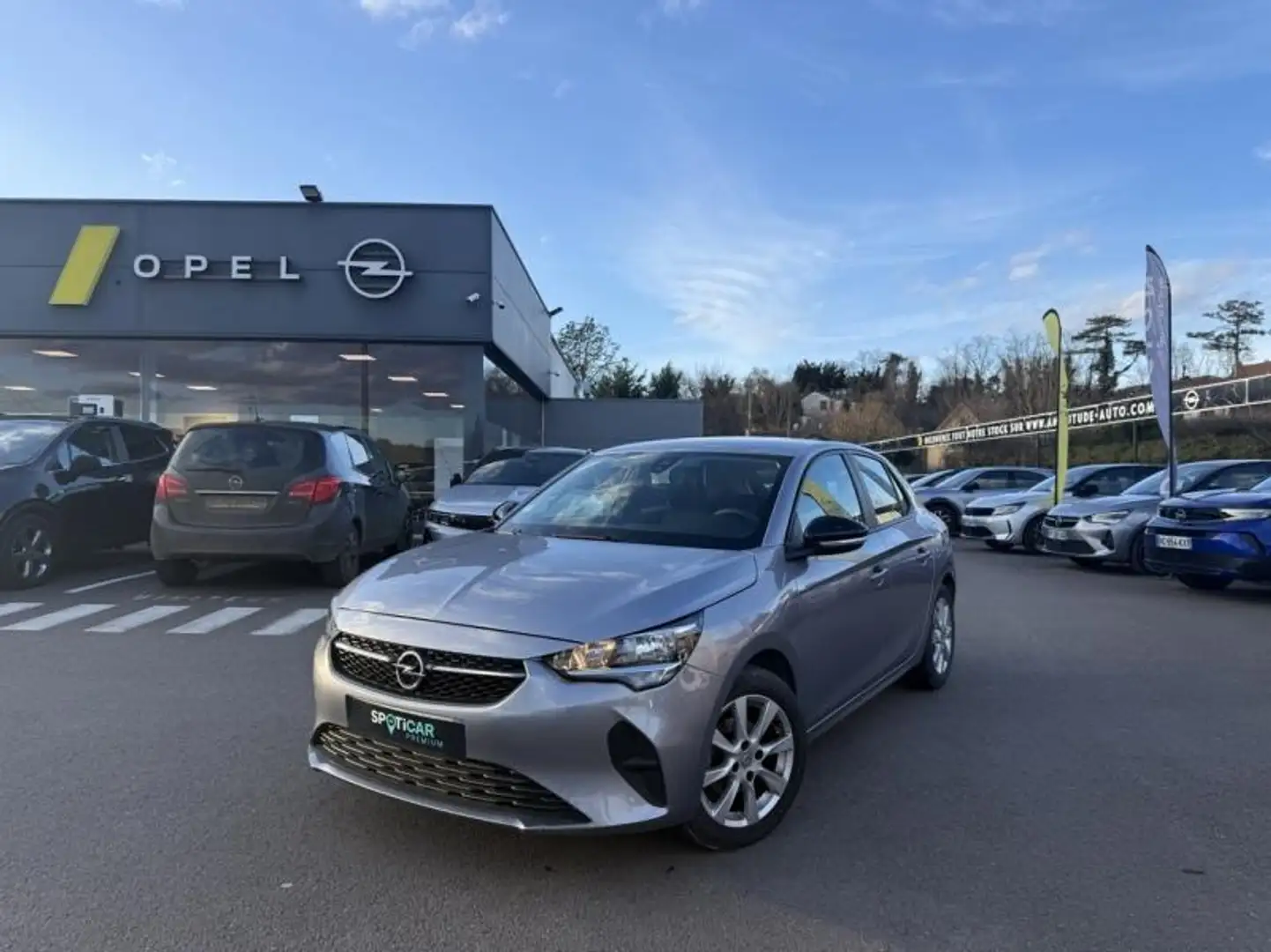 Opel Corsa-e 1.2 75ch Edition Gris - 1