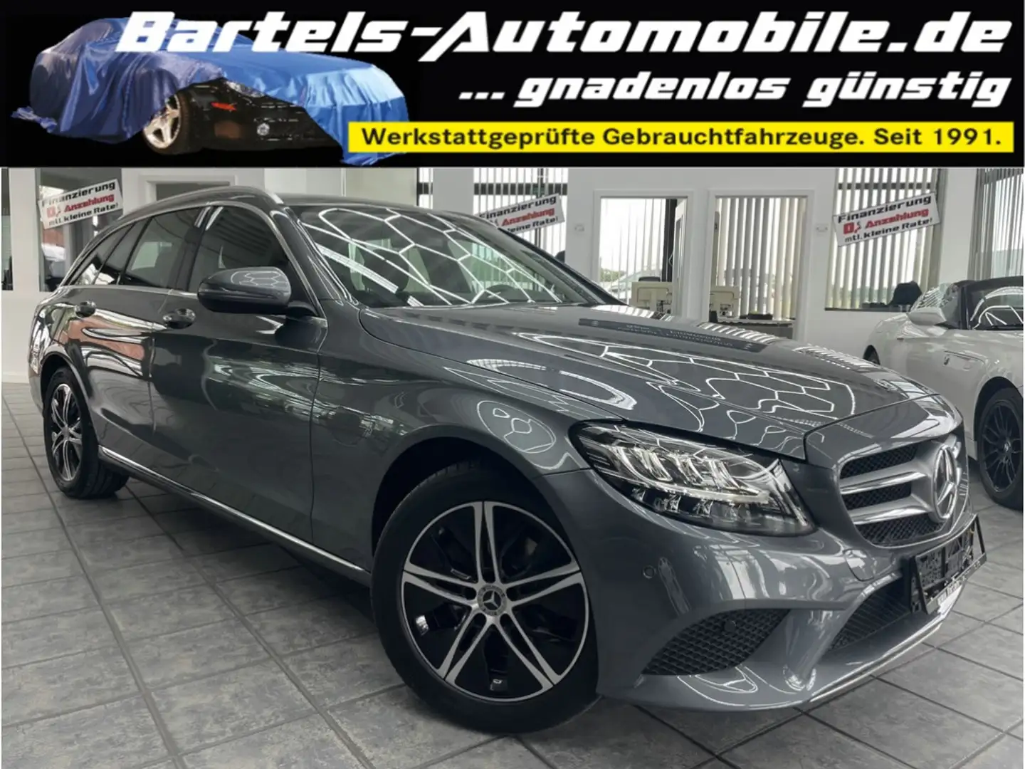 Mercedes-Benz C 180 T d Avantgarde, 1.Hand, LED, 9G, ACC, Navi Grau - 1