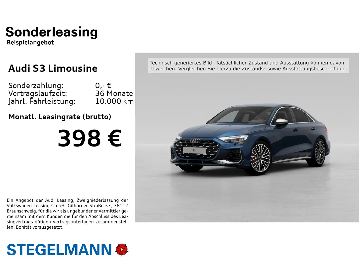 Audi S3 qu. S-Tronic Matrix* Blu/Azzurro - 2