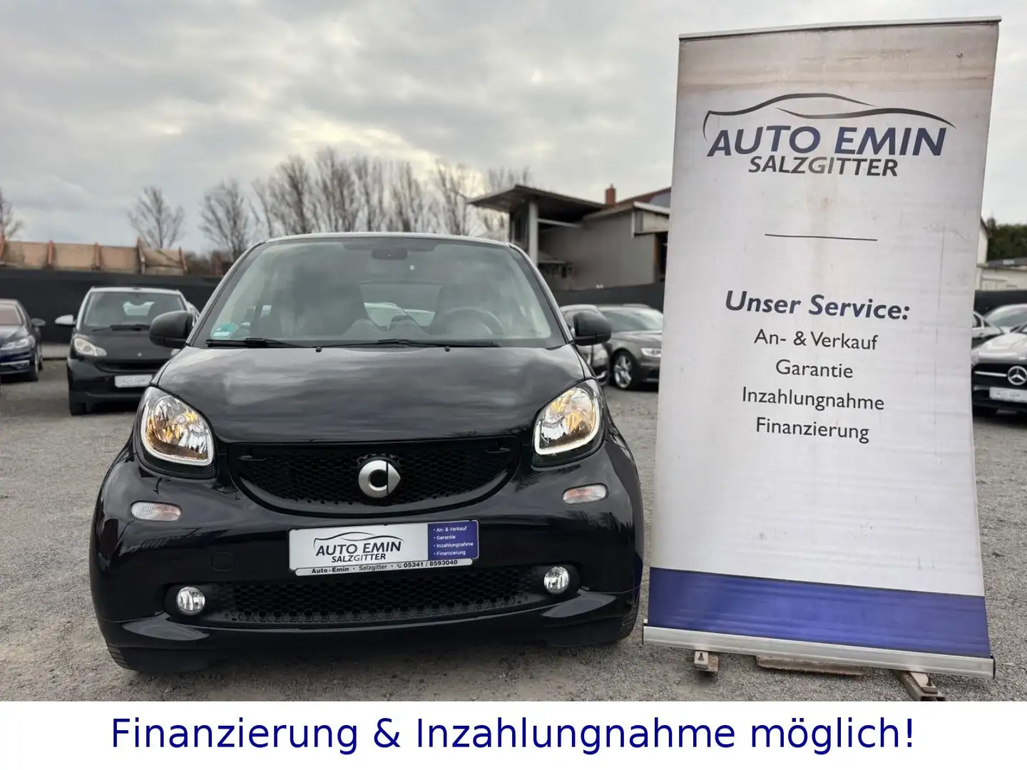 smart forTwo Coupe *GLASDACH,NAV,KLIMAAUTOMATIK!* Noir - 2