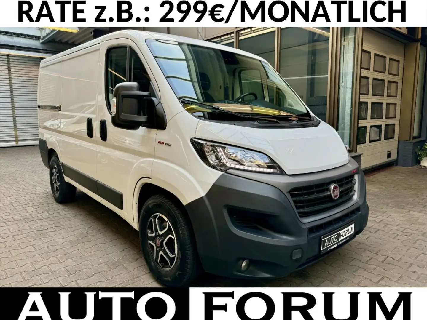Fiat Ducato 2.3 JTD L1H1 AUTOMATIK KLIMA AHK NAVI CAM Weiß - 1