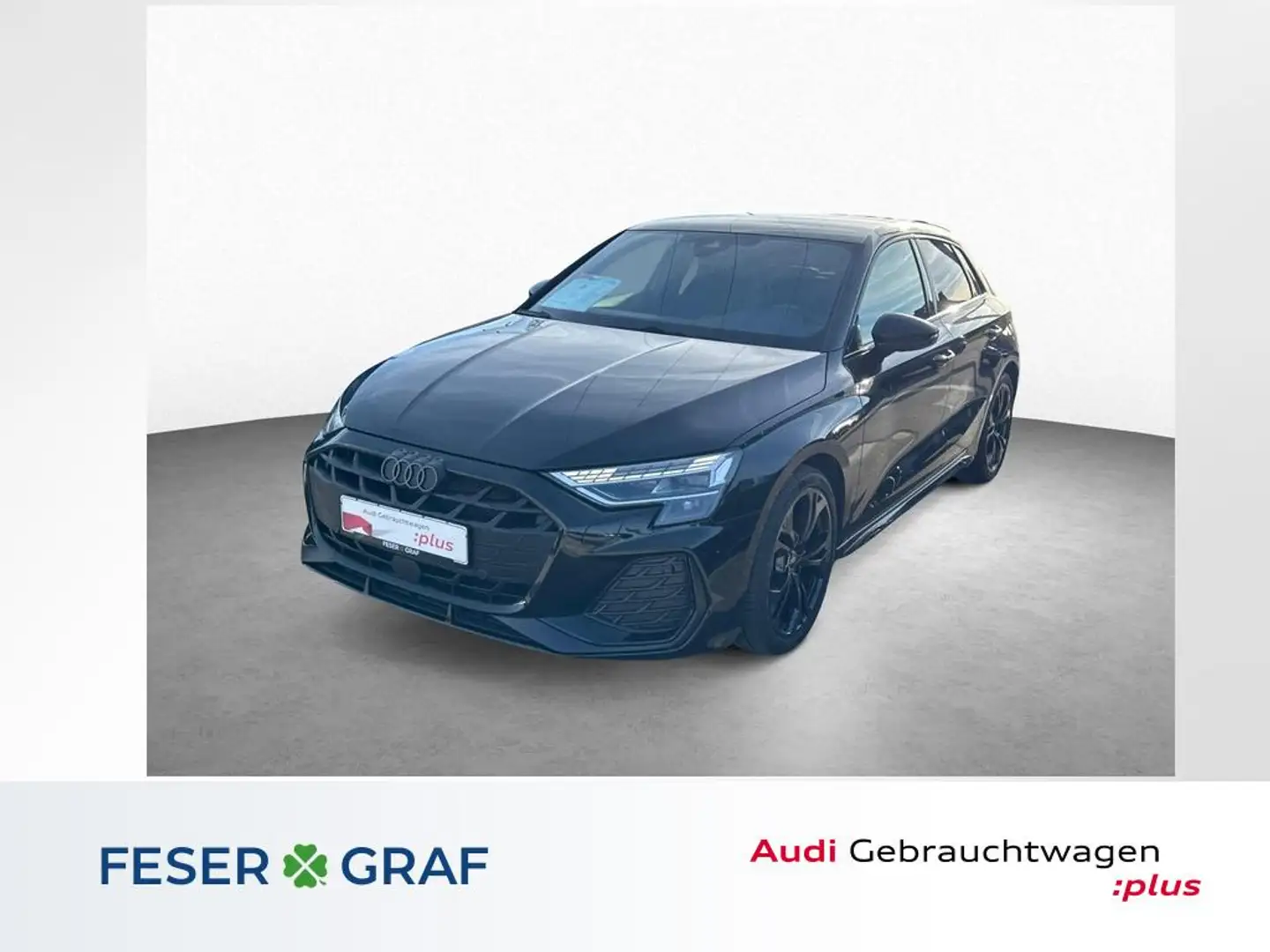 Audi A3 Spb. 35 TFSI S tronic - 2 x S line - LED - Schwarz - 1