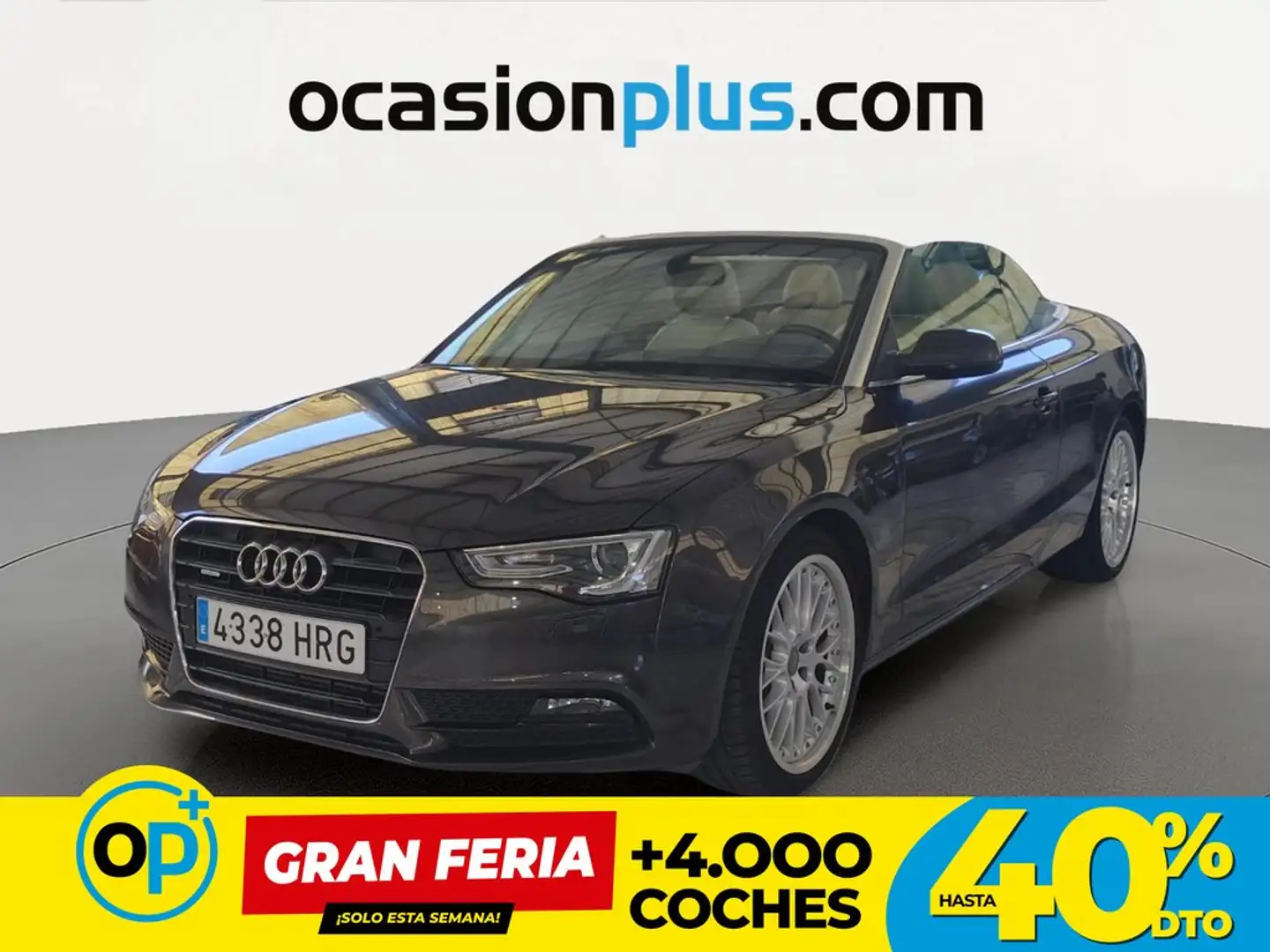 Audi A5 Cabrio 3.0TDI quattro S-Tronic 245 Gris - 1