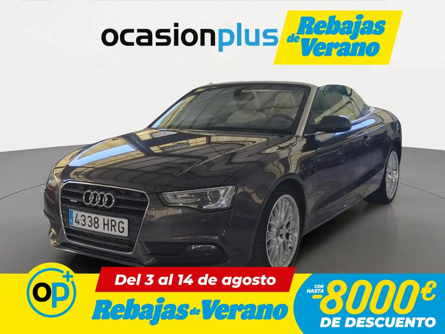 Audi A5 Cabrio 3.0TDI quattro S-Tronic 245 Gris - 1