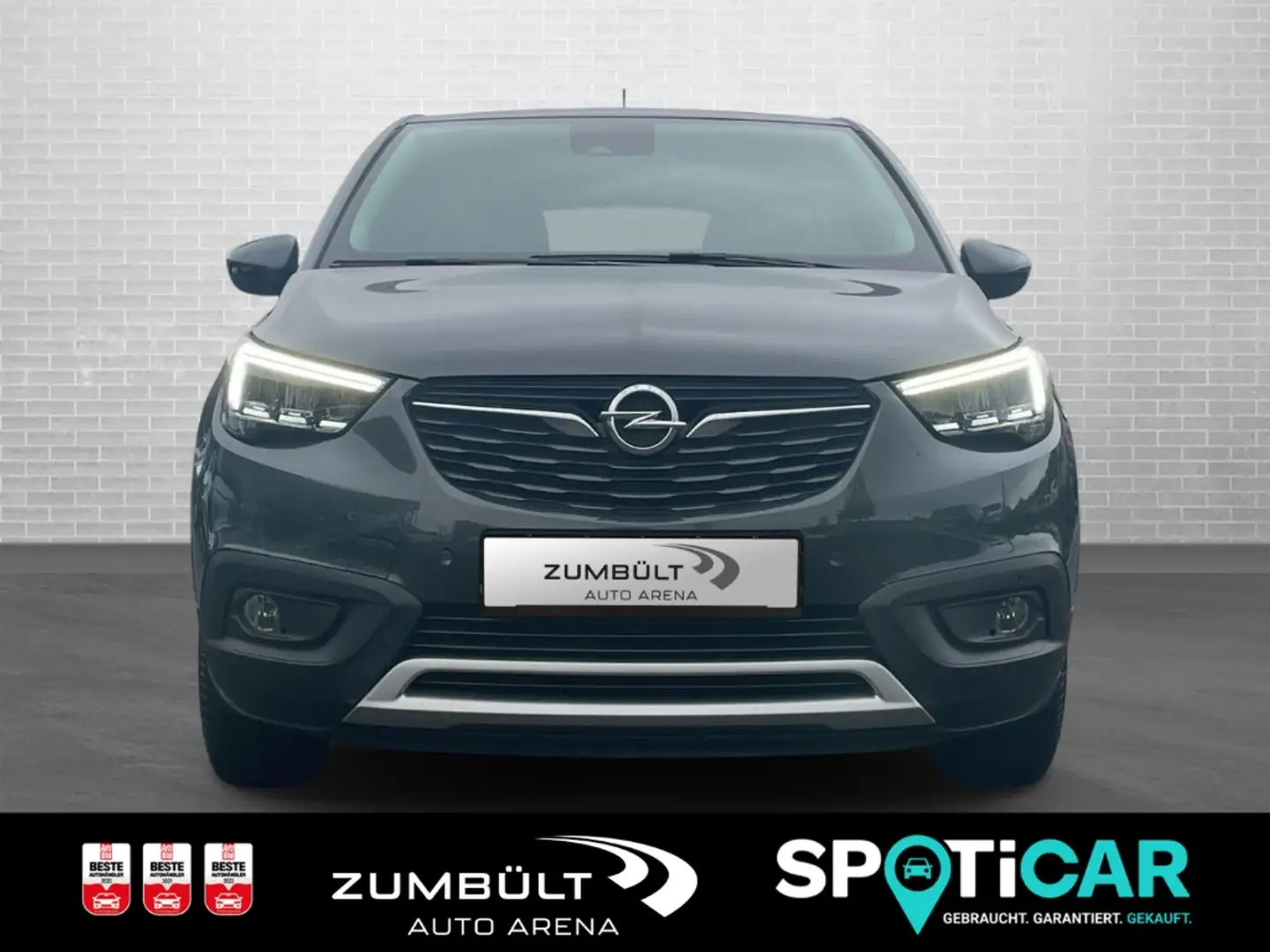 Opel Crossland Innovation 1.2 T +Navi LED Apple CarPlay Ambienteb Grau - 2