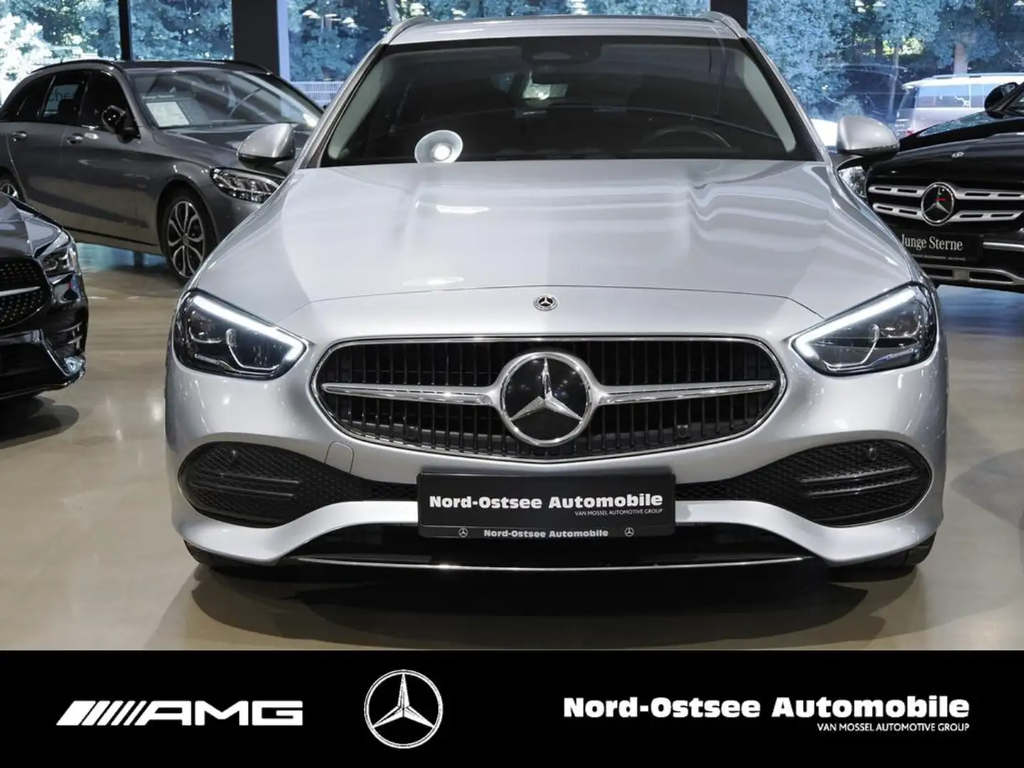 Mercedes-Benz C 200 T AVANTGARDE AHK STANDHZ KAMERA LED DAB 9G Argent - 2