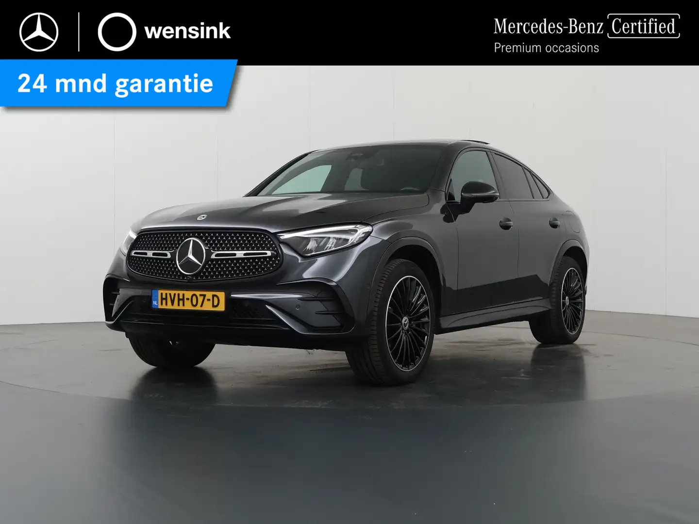 Mercedes-Benz GLC 300 Coupé 300e 4MATIC AMG Line | Panoramadak | 360 cam Grijs - 1