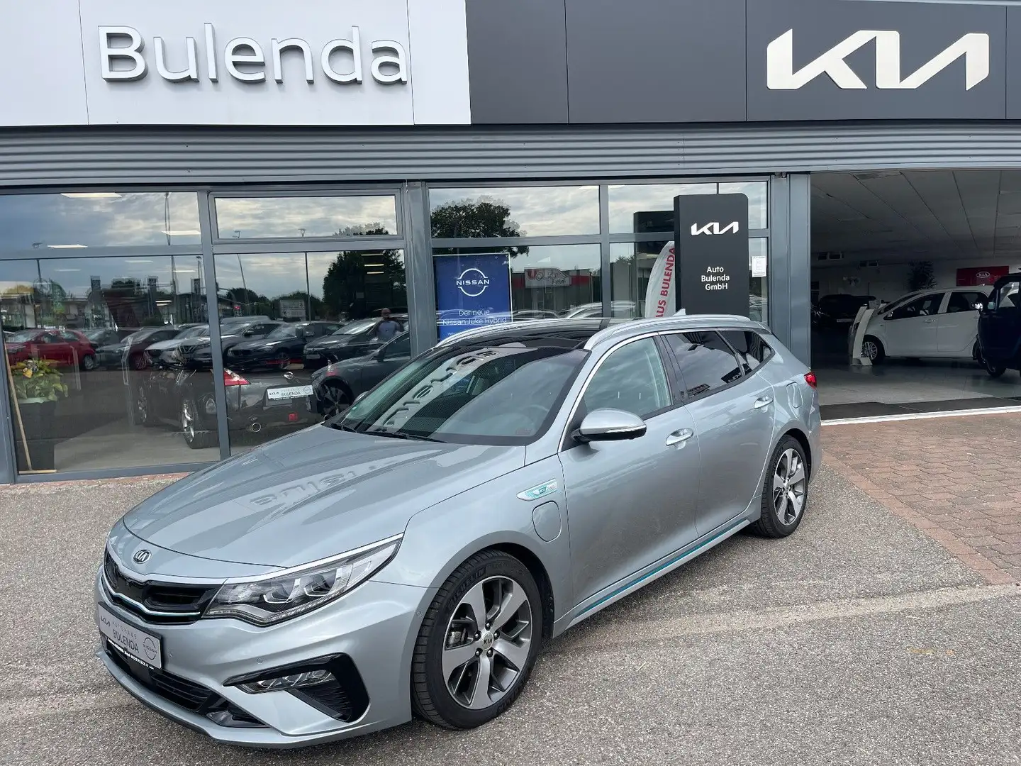 Kia Optima Sportswagon Spirit PHEV srebrna - 1