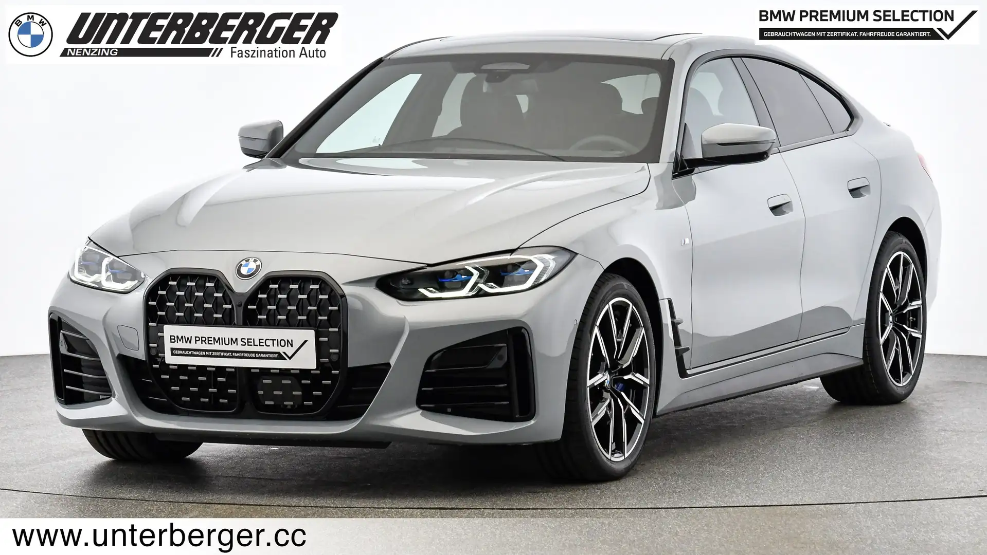 BMW 420 d xDrive Gran Coupé // M Sportpaket // Anhängerkup Grau - 1