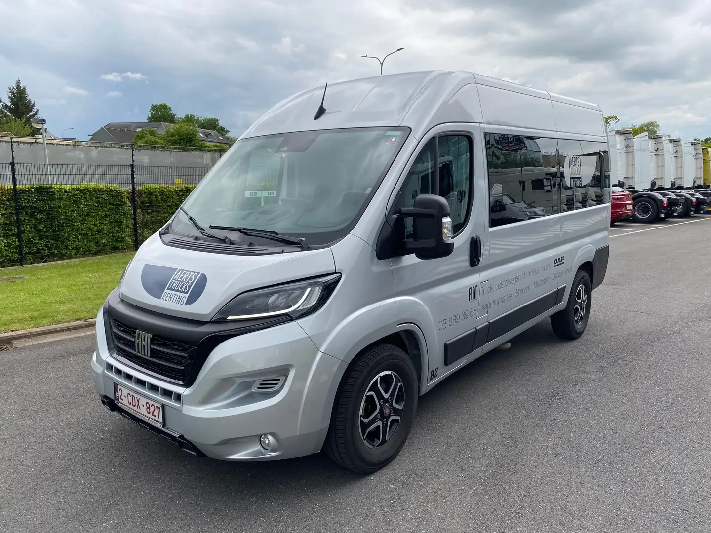 Fiat Ducato L2H2 Panorama 140pk AT9 Zilver - 1