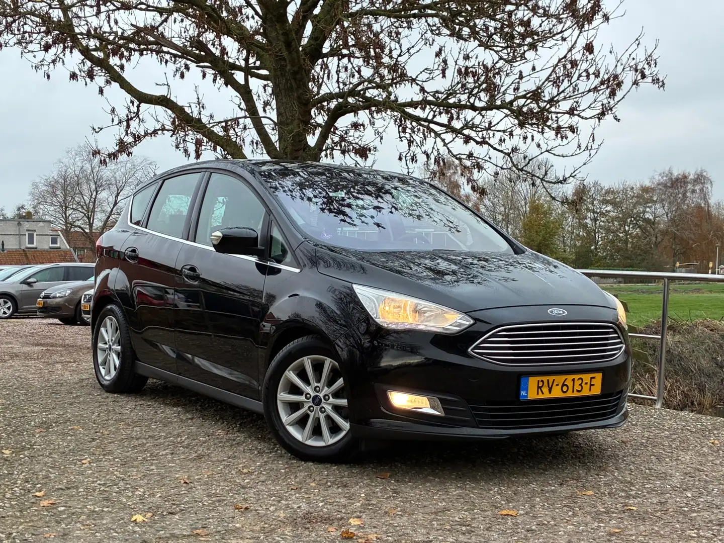 Ford C-Max 1.0 Titanium | Cruise + Clima + Pano nu €5.975,-!! Noir - 1