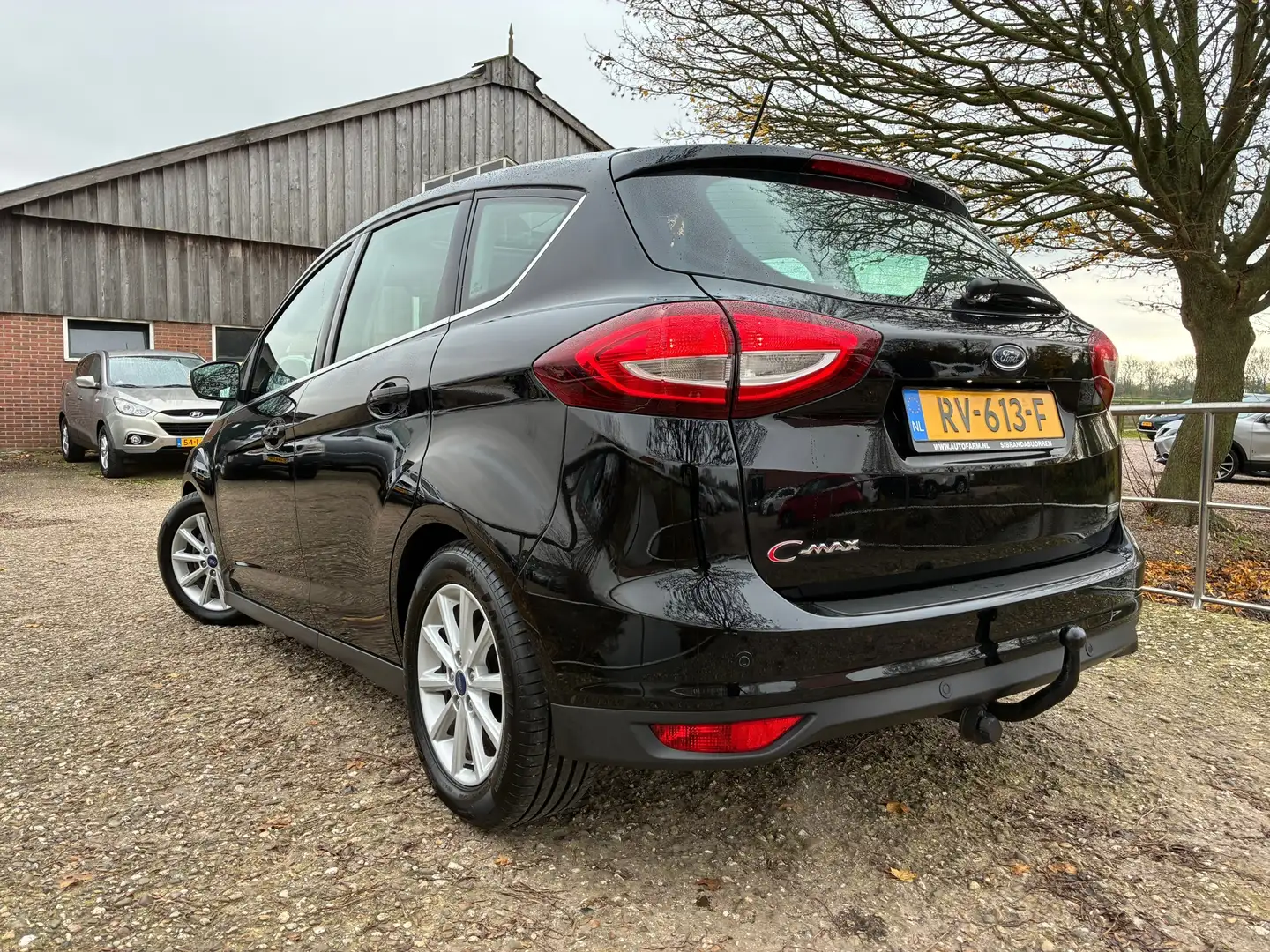 Ford C-Max 1.0 Titanium | Cruise + Clima + Pano nu €5.975,-!! Noir - 2