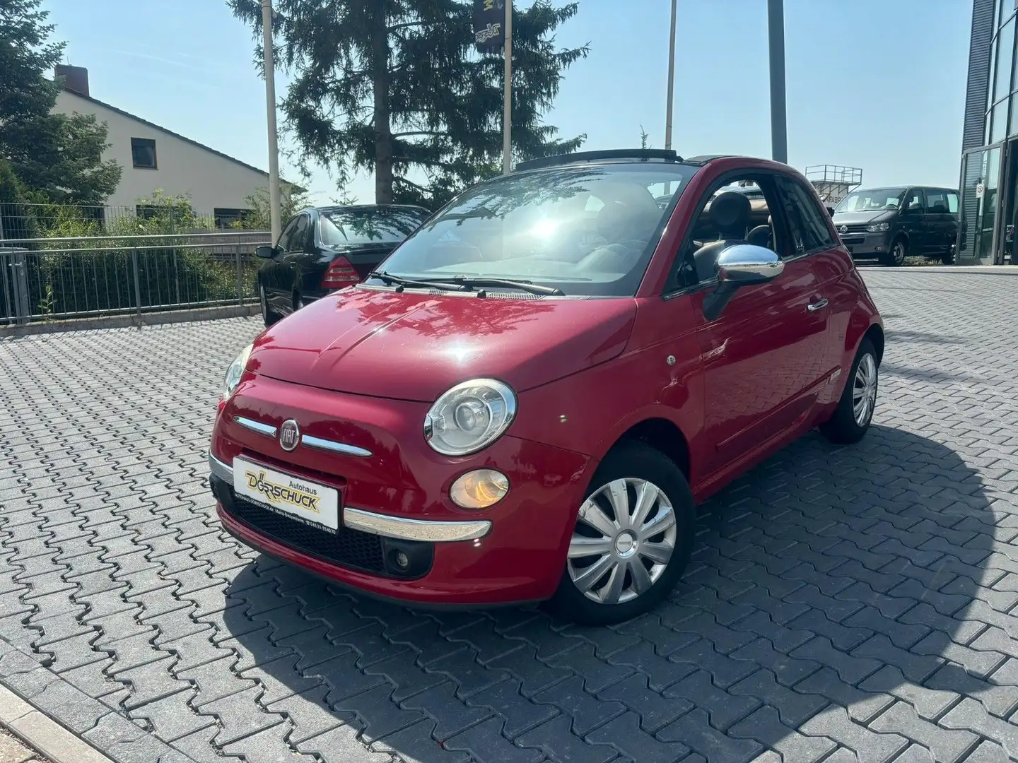 Fiat 500C 1,4 Lounge Cabrio. Bi-Xenon. PDC. Klimaaut. Rot - 1
