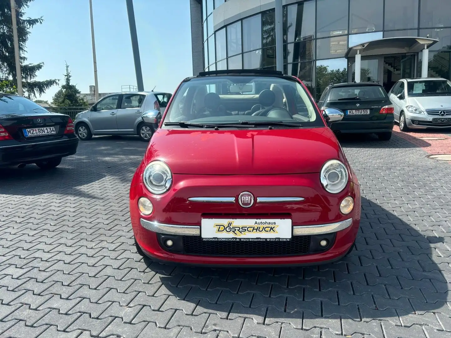 Fiat 500C 1,4 Lounge Cabrio. Bi-Xenon. PDC. Klimaaut. Rot - 2