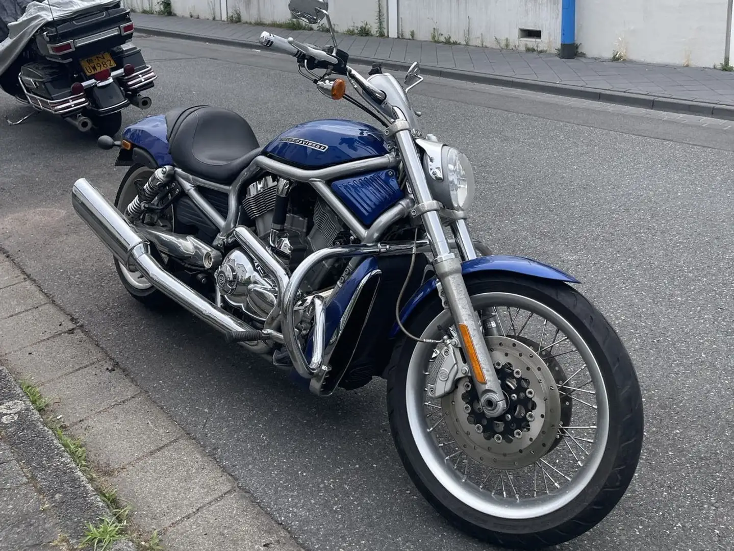 Harley-Davidson VRSC V-Rod 5HD1,ABS.unfallfrei Blu/Azzurro - 1