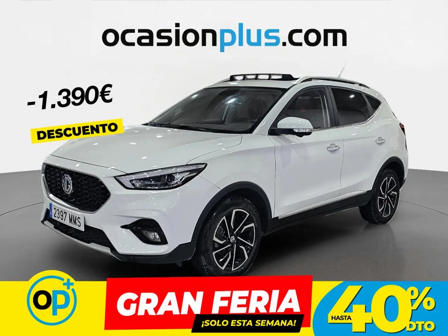 MG ZS 1.0 T-GDI Luxury 82kW Blanco - 1